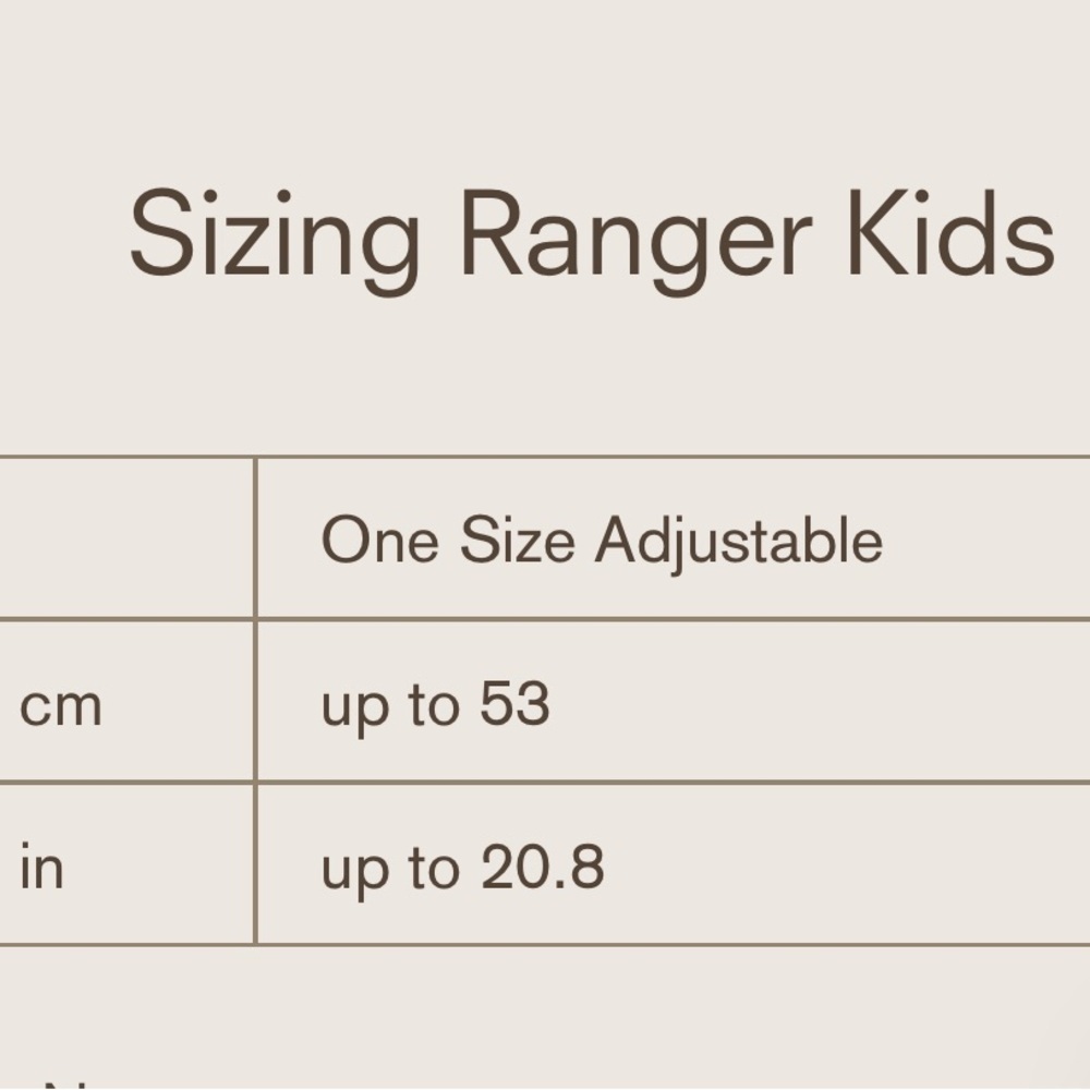 Will & Bear Ranger Brown Kids Adjustable Baseball Cap Unisex New With Tags — image 4 of 4